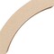 Ekena Millwork 3-inch W x 10-inch D x 10-inch H Thorton Rough Cedar Woodgrain TimberThane Knee Brace, Primed BRCUR03X10X10THRRCPR - alternate 3